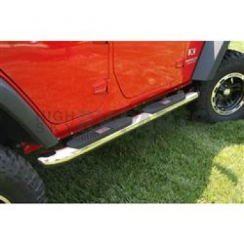 Rugged Ridge Nerf Bar 4 Inch Polished Stainless Steel - 1159310
