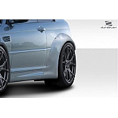 Extreme Dimensions Fender Flare - Black Fiberglass Reinforced Plastic Matte Set Of 2 - 112628