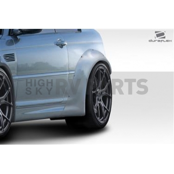 Extreme Dimensions Fender Flare - Black Fiberglass Reinforced Plastic Matte Set Of 2 - 112628