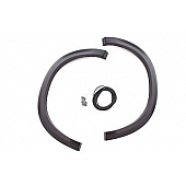 Lund International Fender Flare - Black Matte Set Of 2 - SX205TB