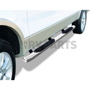 Go Rhino Nerf Bar 4 Inch Stainless Steel Oval - 67415PS