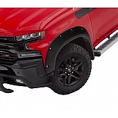 Bushwacker Fender Flare - Black Dura-Flex &reg; 2000 ABS Smooth Plastic Matte Set Of 4 - 40927-02