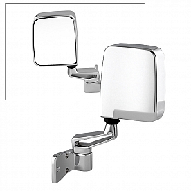 Xtune Exterior Mirror Manual Rectangular Single - 9935046