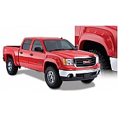 Bushwacker Fender Flare - Black Dura-Flex 2000 ABS Smooth Plastic Matte Set Of 4 - 40928-02