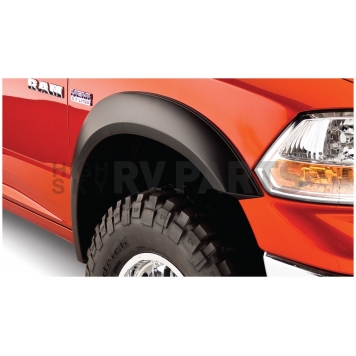 Bushwacker Fender Flare - Black Dura-Flex ® 2000 ABS Smooth Plastic Matte Set Of 4 - 40929-02