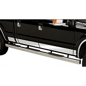 Putco Rocker Panel Molding - Polished Stainless Steel Silver Set of 10 - 9751461