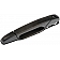 Help! By Dorman Exterior Door Handle - Plastic Black Single - 80574