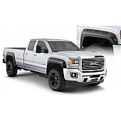 Bushwacker Fender Flare - Black Dura-Flex 2000 ABS Smooth Plastic Matte Set Of 4 - 40968-02
