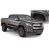 Bushwacker Fender Flare - Black Dura-Flex 2000 ABS Smooth Plastic Matte Set Of 4 - 40969-02
