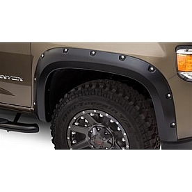 Bushwacker Fender Flare - Black Dura-Flex 2000 ABS Smooth Plastic Matte Set Of 4 - 40971-02