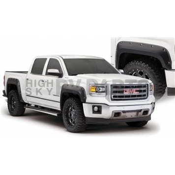 Bushwacker Fender Flare - Black Dura-Flex 2000 ABS Smooth Plastic Matte Set Of 4 - 40974-02
