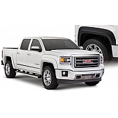 Bushwacker Fender Flare - Black Dura-Flex 2000 ABS Smooth Plastic Matte Set Of 4 - 40975-02