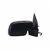 K-Source Exterior Mirror Electric OEM Black Single - 61117F