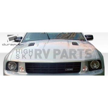 Extreme Dimensions Hood - Primered Fiberglass Black - 104877