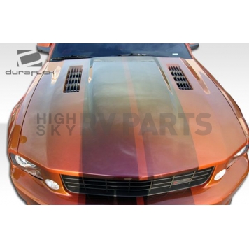 Extreme Dimensions Hood - Primered Fiberglass Black - 104877-1