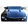 Extreme Dimensions Hood - Primered Fiberglass Black - 104877