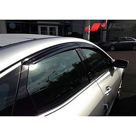 JSP Automotive Rainguard - Smoke PVC Set Of 4 - 218022
