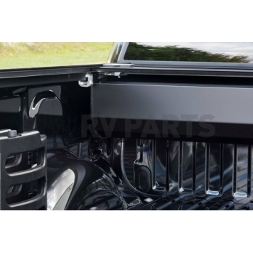 Retrax Tonneau Cover Hard Power Retractable Black Matte Powder Coated Aluminum - 90386-4