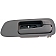 Help! By Dorman Interior Door Handle - Lever Plastic Taupe Single - 83417