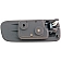 Help! By Dorman Interior Door Handle - Lever Plastic Taupe Single - 83417
