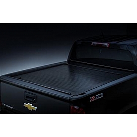 Pace Edwards Tonneau Cover Hard Manual Retractable Black Matte Powder Coated Aluminum - FMDA25A56