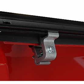 Pace Edwards Tonneau Cover Hard Manual Retractable Black Matte Powder Coated Aluminum - FM2028