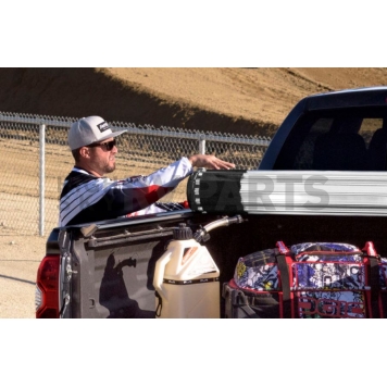 BAK Industries Tonneau Cover Hard Roll-Up Black Gloss Aluminum/ Vinyl - 39409-6