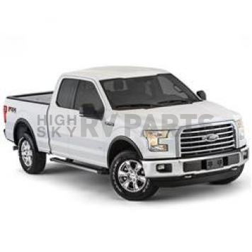 Bushwacker Fender Flare - Black Dura-Flex 2000 ABS Smooth Plastic Matte Set Of 4 - 50922-02