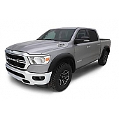Bushwacker Fender Flare - Black Dura-Flex &reg; 2000 ABS Smooth Plastic Matte Set Of 4 - 50926-02