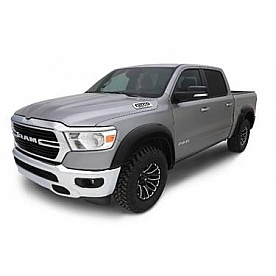 Bushwacker Fender Flare - Black Dura-Flex &reg; 2000 ABS Smooth Plastic Matte Set Of 4 - 50926-02