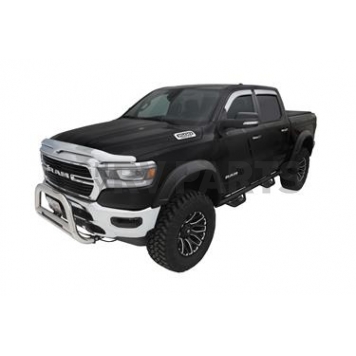 Bushwacker Fender Flare - Black Thermoplastic Smooth Set Of 4 - 50932-02
