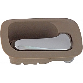 Help! By Dorman Interior Door Handle - Plastic Beige Housing With Silver Lever Single - 92697