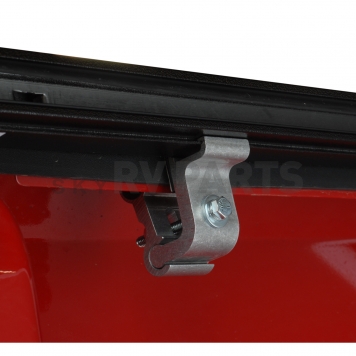 Pace Edwards Tonneau Cover Hard Manual Retractable Black Matte Powder Coated Aluminum - FM2029-4