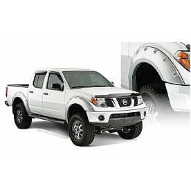 Bushwacker Fender Flare - Black Dura-Flex 2000 ABS Smooth Plastic Matte Set Of 4 - 71907-02