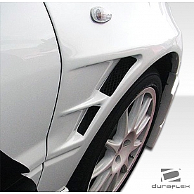 Extreme Dimensions Fender - Fiberglass Black Primered Set Of 2 - 103556