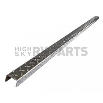 Innovative Creations Inc. Bed Front Rail Protector - Silver Diamond Plate Aluminum - BH37TB