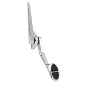 Lokar Performance Accelerator Pedal - Silver Aluminum - BAG6103