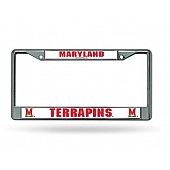 POWERDECAL License Plate Frame - Maryland Terrapins Plastic - FC320201