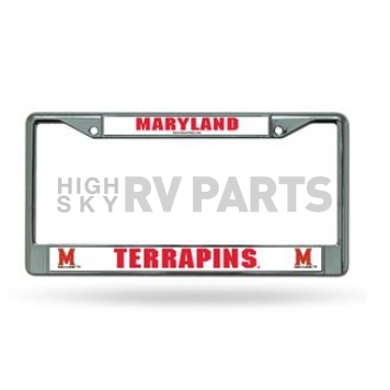 POWERDECAL License Plate Frame - Maryland Terrapins Plastic - FC320201