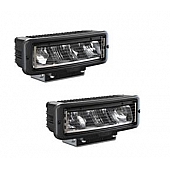 J.W. Speaker Snow Plow Light - Rectangular Clear/ Amber - 0552243