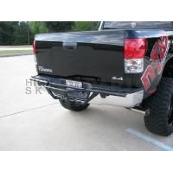 N-Fab Rear-Runner - Textured Powder Coated Black Steel - T07RRTX