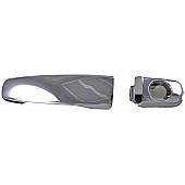 Help! By Dorman Exterior Door Handle - Plastic Silver Single - 81998