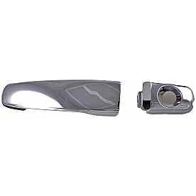 Help! By Dorman Exterior Door Handle - Plastic Silver Single - 81998