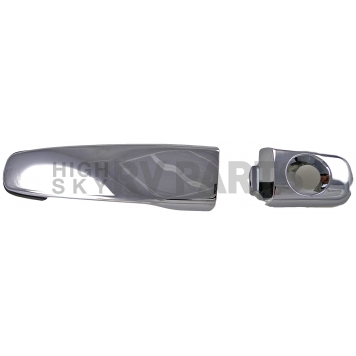 Help! By Dorman Exterior Door Handle - Plastic Silver Single - 81998