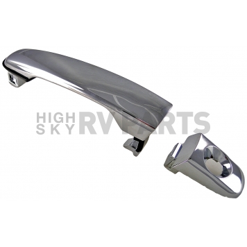 Help! By Dorman Exterior Door Handle - Plastic Silver Single - 81998-2