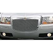T-Rex Truck Products Grille Insert - Mesh Rectangular Polished Aluminum - 70471