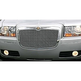 T-Rex Truck Products Grille Insert - Mesh Rectangular Polished Aluminum - 70471