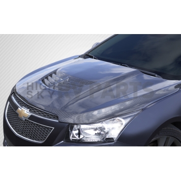 Extreme Dimensions Hood - Gloss Carbon Fiber Black - 112408