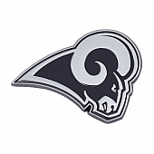 Fan Mat Emblem - NFL Los Angeles Rams Metal - 21380