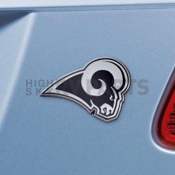 Fan Mat Emblem - NFL Los Angeles Rams Metal - 21380-1